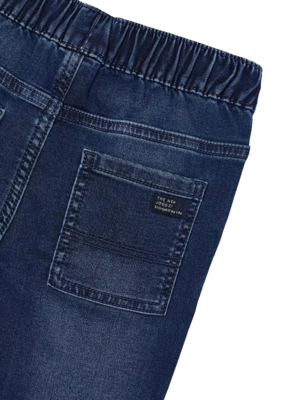  Mayoral Elasticated-waistband Jeans - Blue 