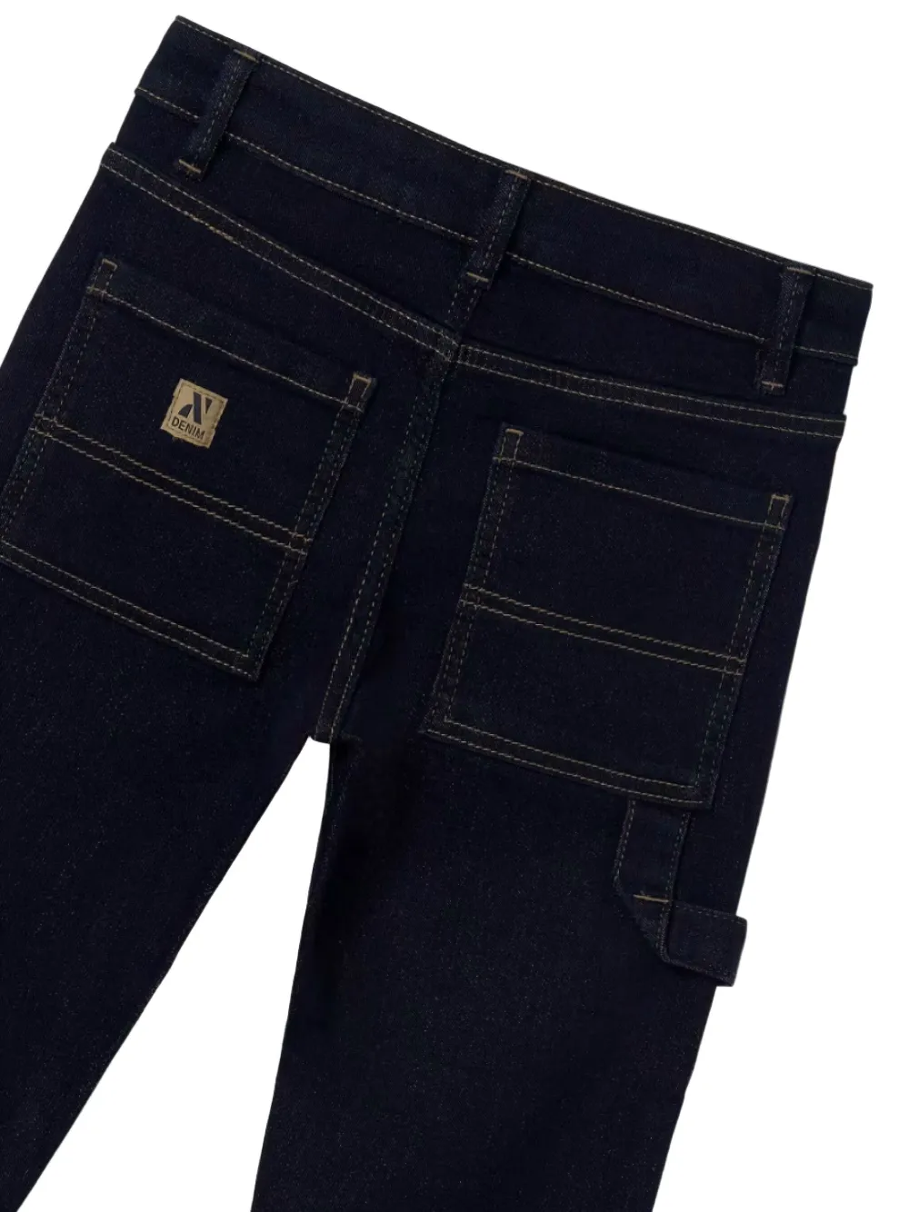 Mayoral Straight jeans met stiksel Blauw