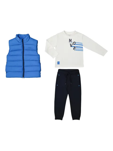 Mayoral side-pocket tracksuit set (set of three)