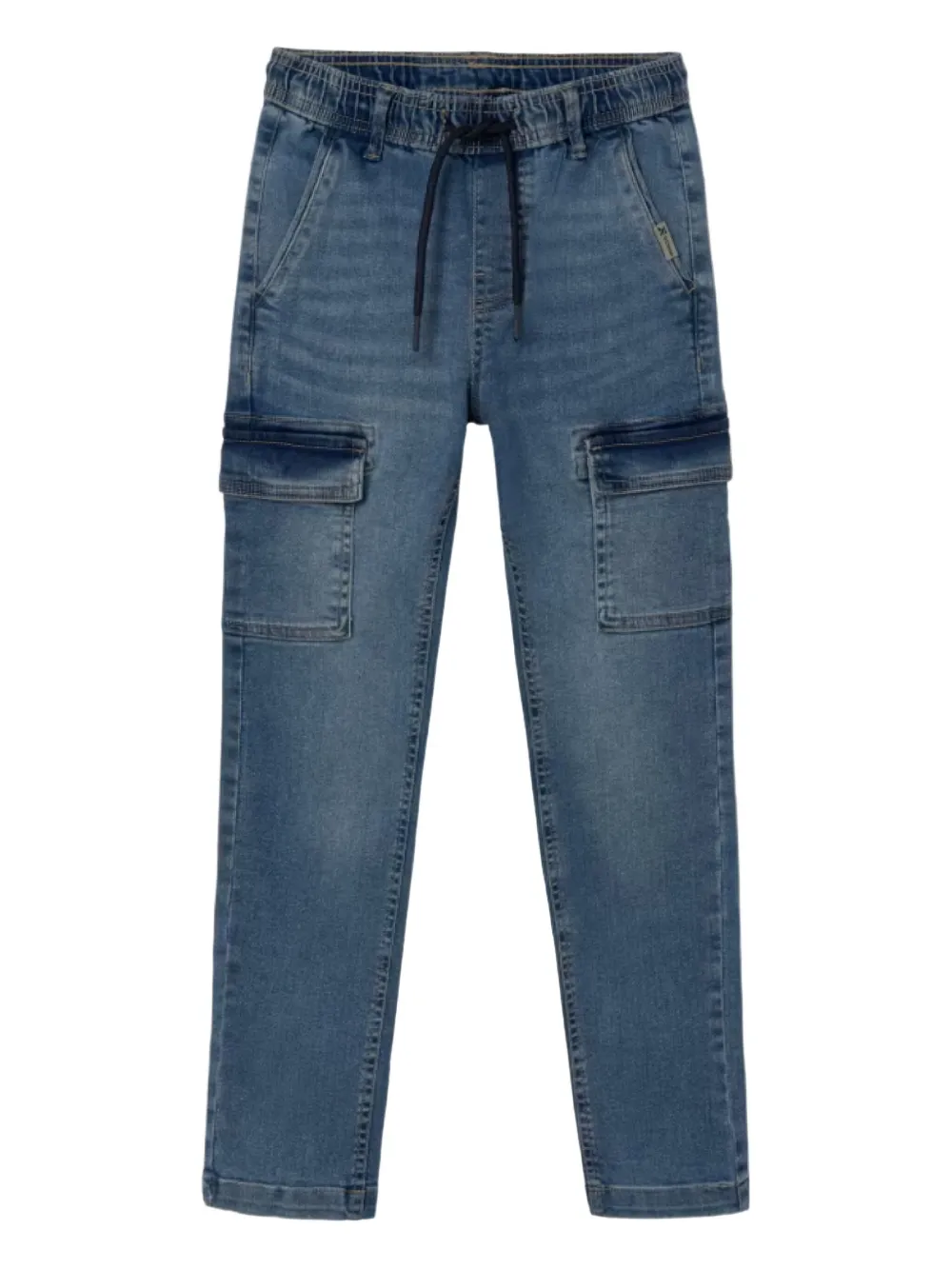 Mayoral cargo-pocket denim cargos | Blue | Image 1