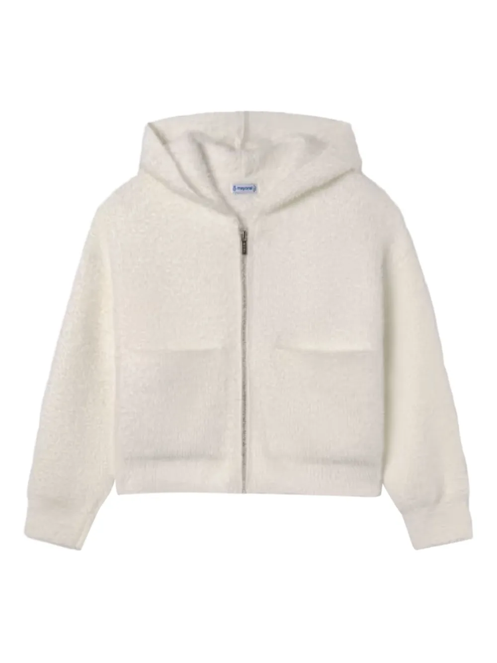 Mayoral hooded cardigan - Bianco