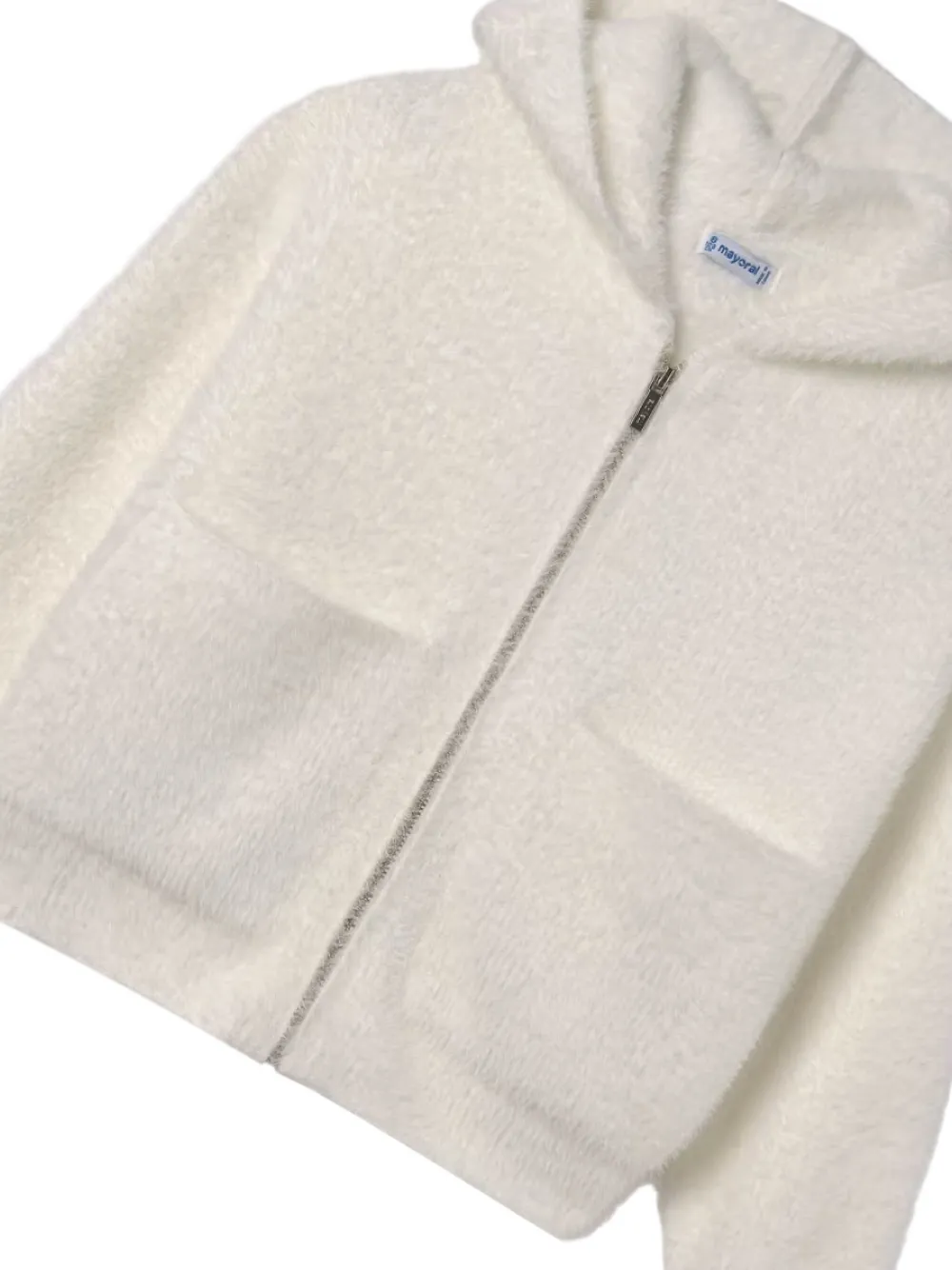 Mayoral Vest met capuchon Wit