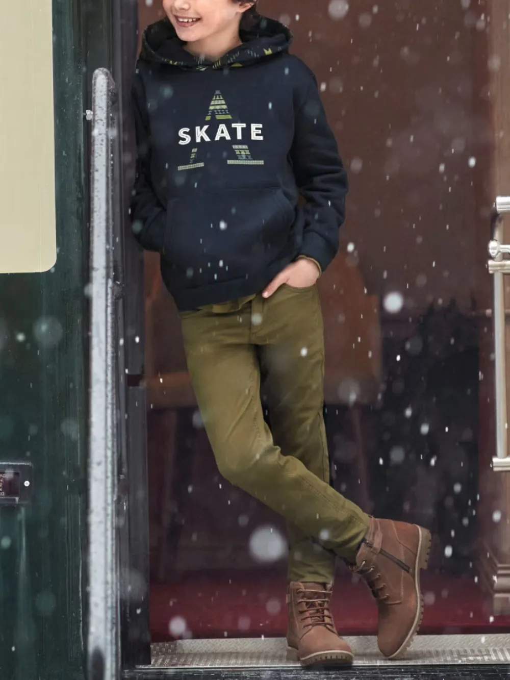 Mayoral Broek met knoopsluiting Groen