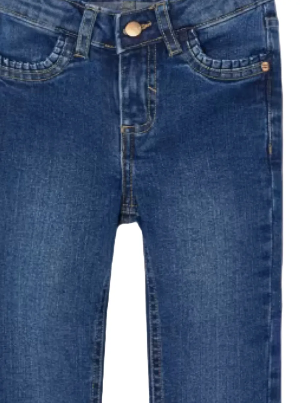 Mayoral Jeans met knoopsluiting Blauw