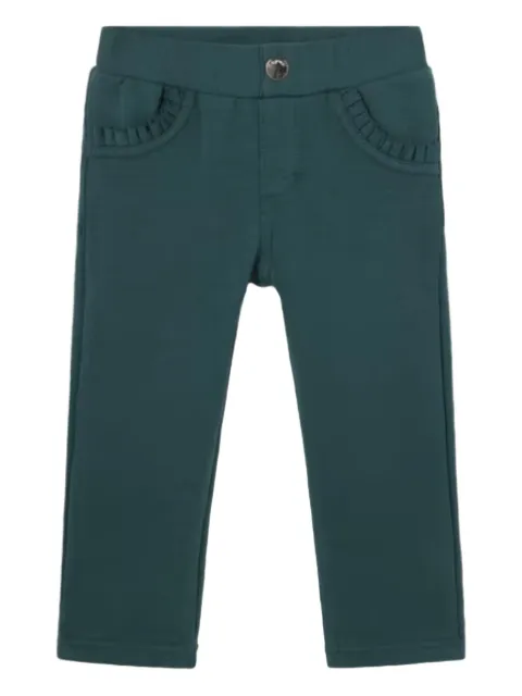 Mayoral ruffled-pocket trousers