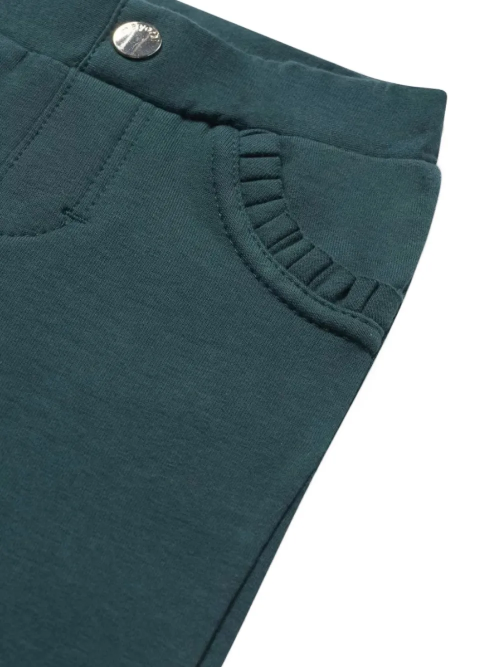 Mayoral Broek met ruches en zak Groen