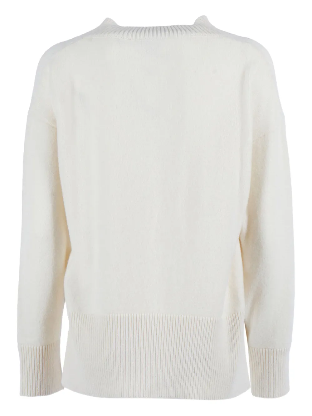 Filippo De Laurentiis V-neck Sweater In Neutral