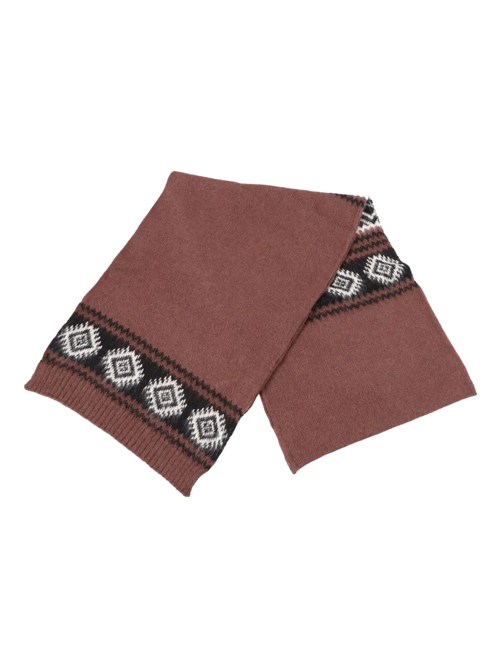 Ermanno Scervino geometric-pattern scarf - Bruin