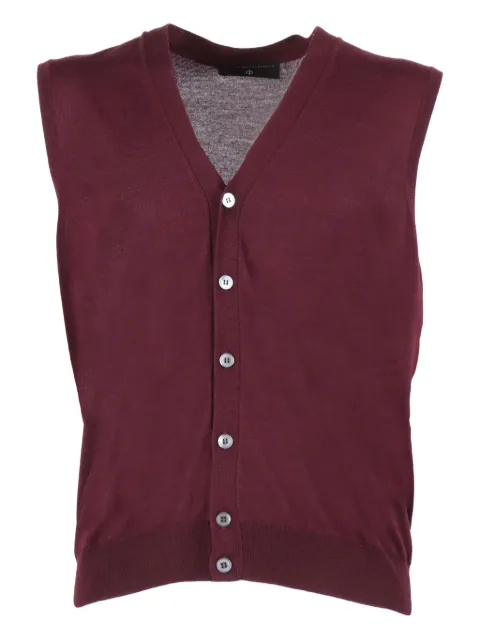 Filippo De Laurentiis buttoned merino vest