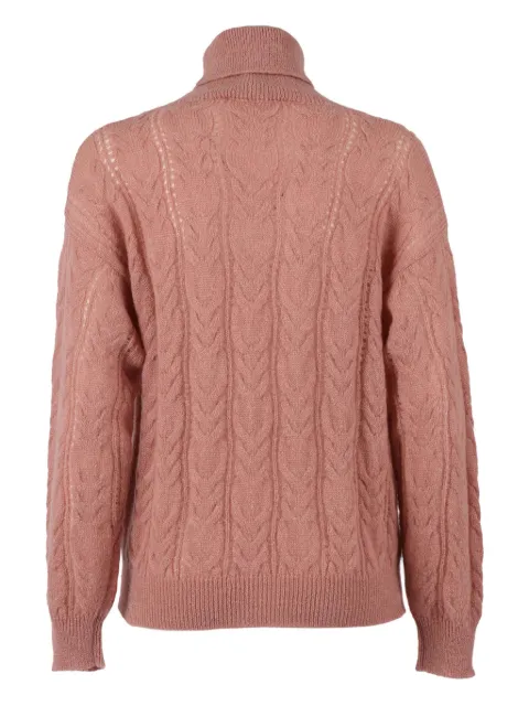 Filippo De Laurentiis cable-knit turtleneck sweater