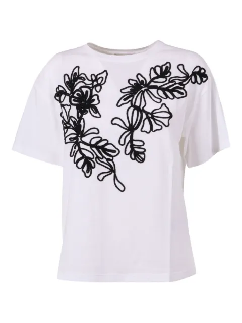 Ermanno Scervino floral-embroidery T-shirt