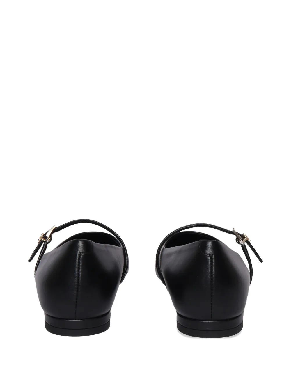 Sergio Levantesi Ambra56 Strap Ballet Flats In Black