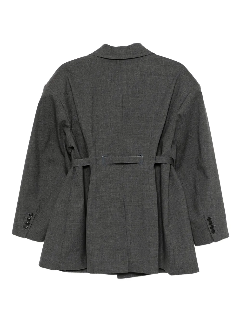 Toga Tropical Bonding Jacket In Gray