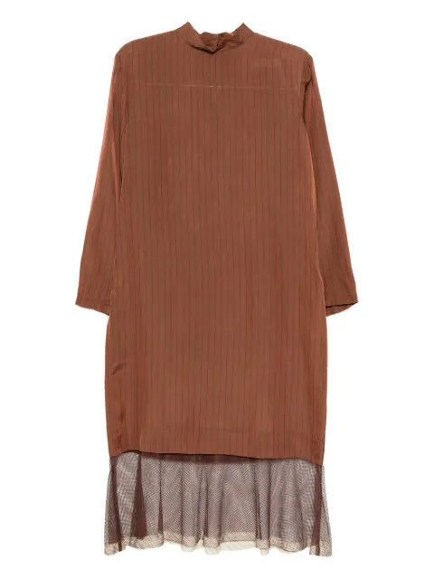 Toga striped midi dress