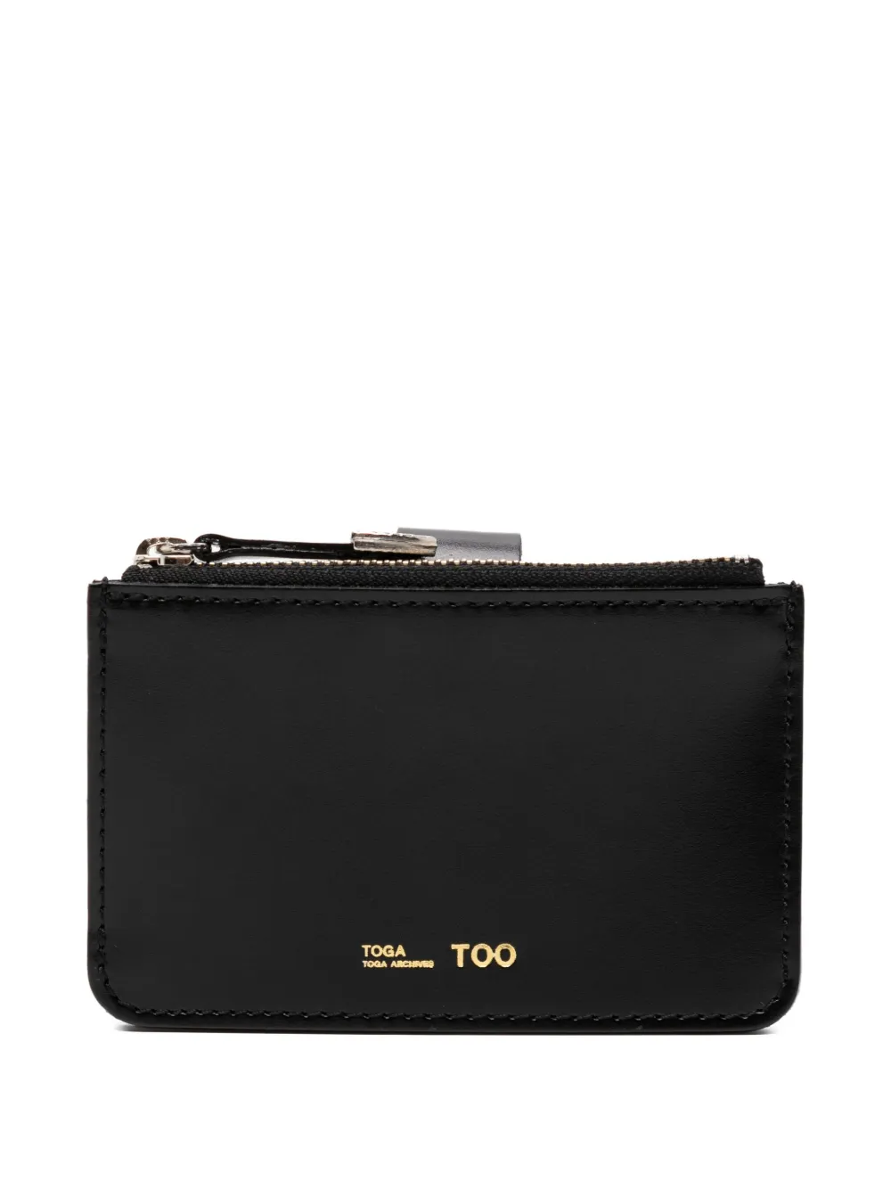 Toga Leather Wallet In Black