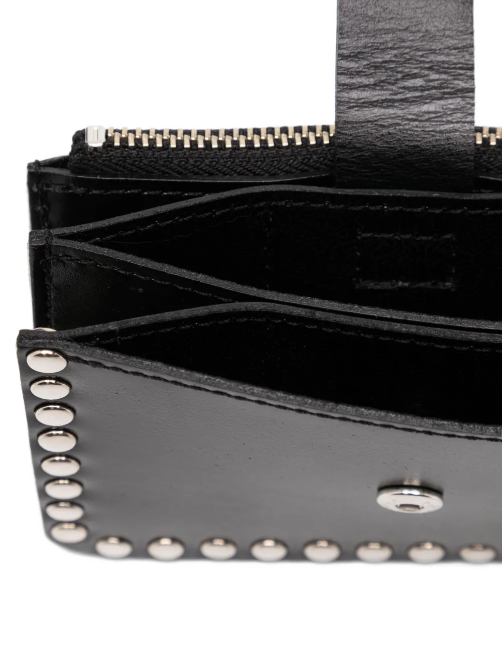 Toga Leather Wallet In Black