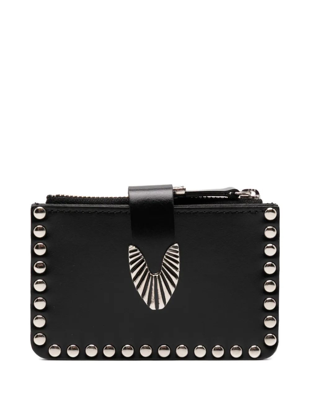 Toga Leather Wallet In Black