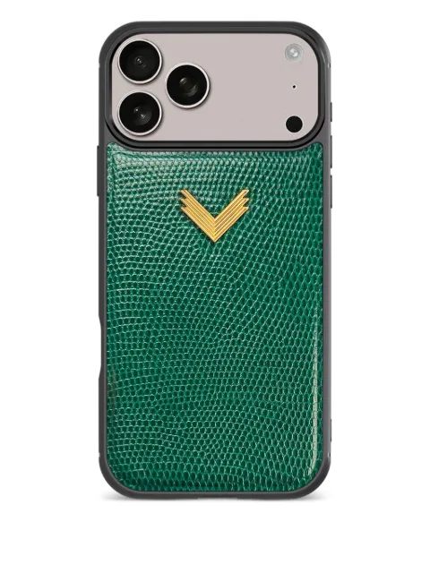 VELANTE snakeskin iPhone 17 Pro phone case