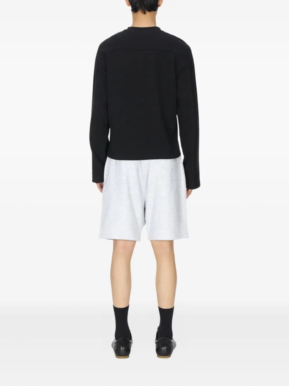 ENTIRE STUDIOS T-shirt van biologisch katoen Zwart