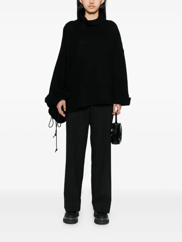 Yohji Yamamoto turtle-neck Jumper | Black | FARFETCH TH