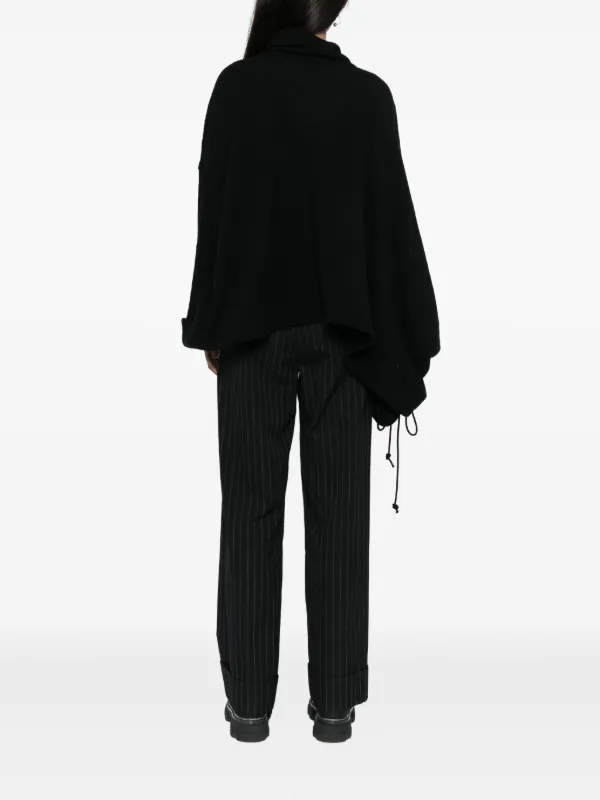 Yohji Yamamoto turtle-neck Jumper | Black | FARFETCH NO