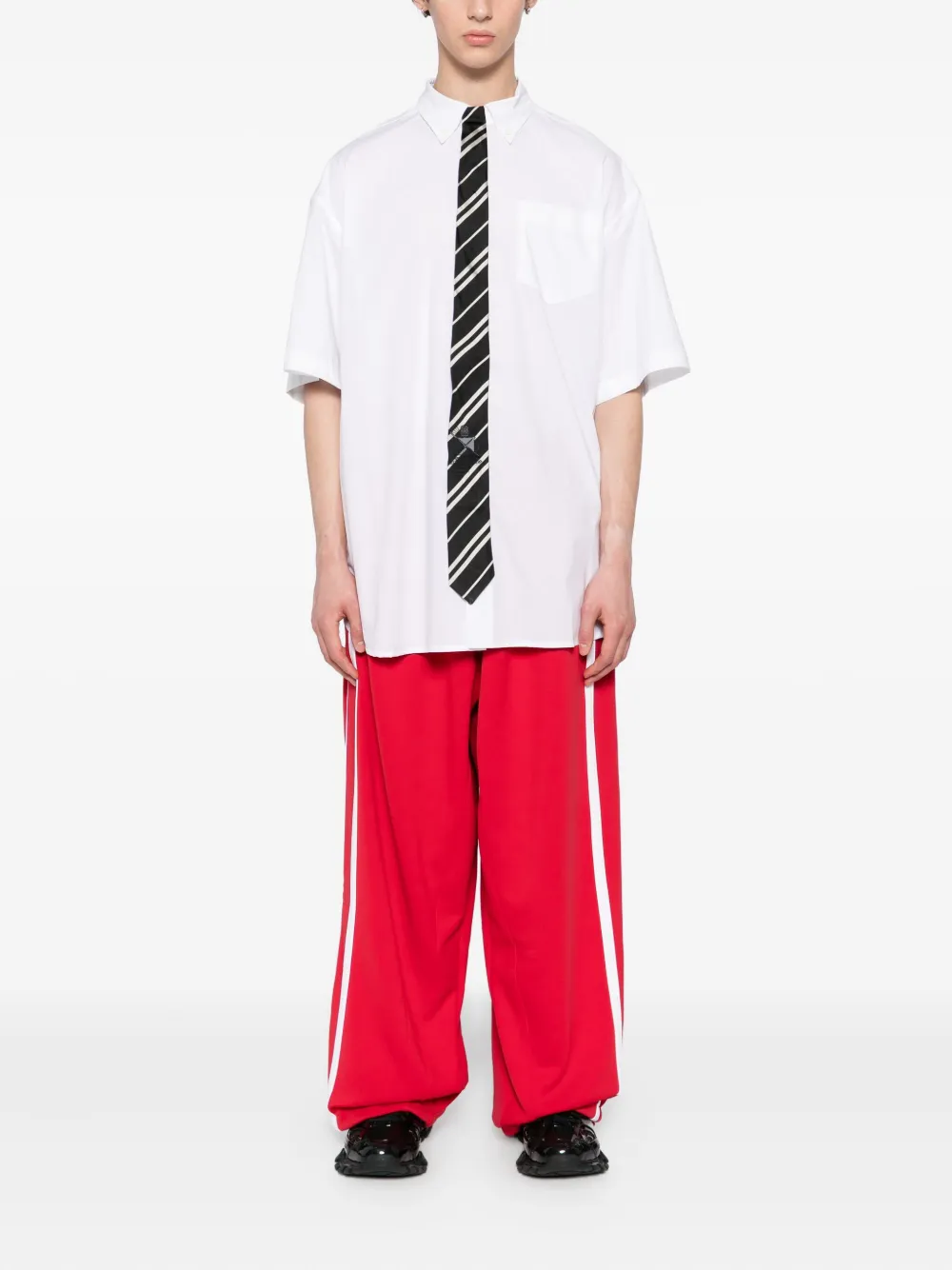 Vetements Gym Trousers In Red