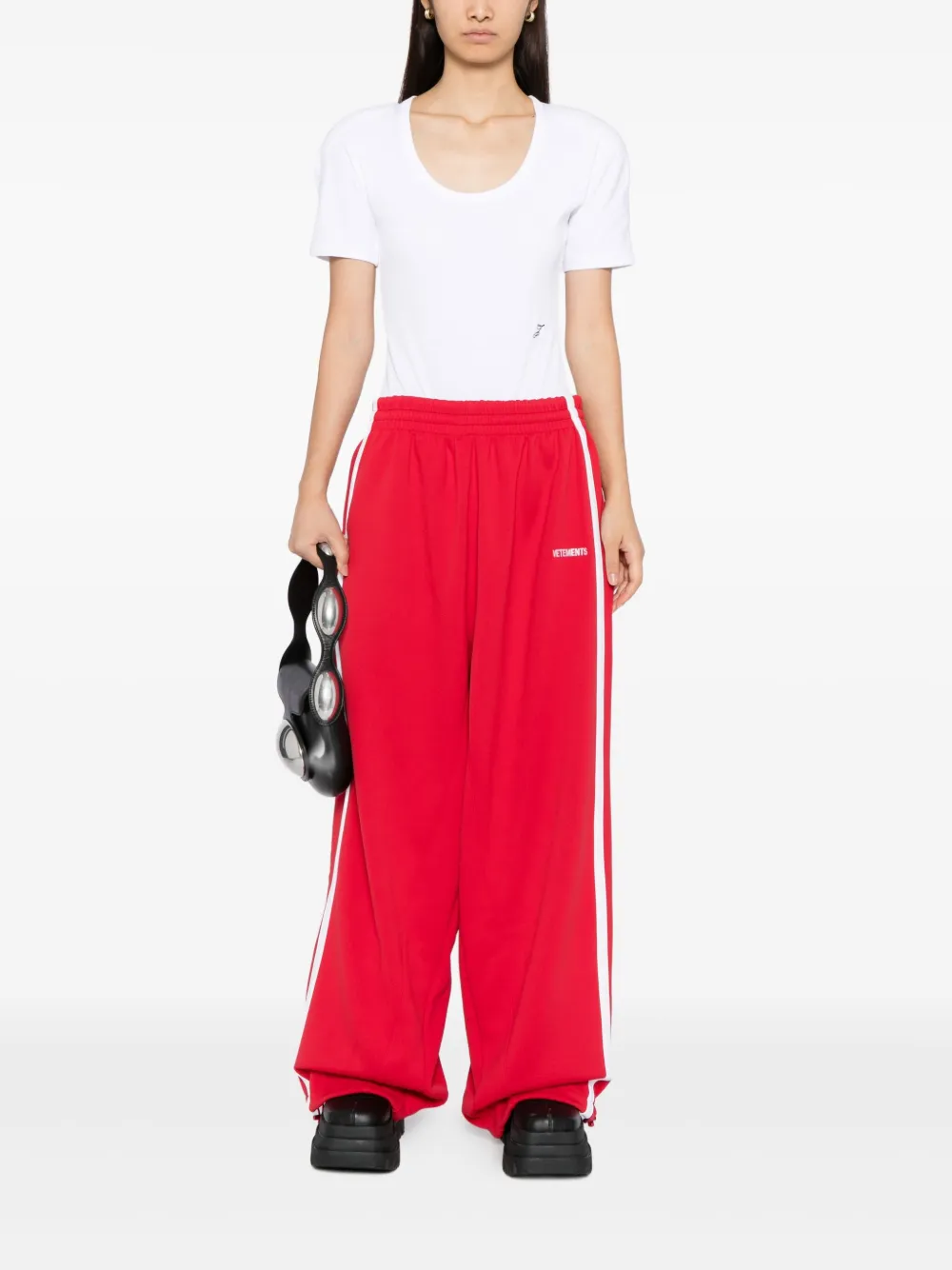 Vetements Gym Trousers In Red