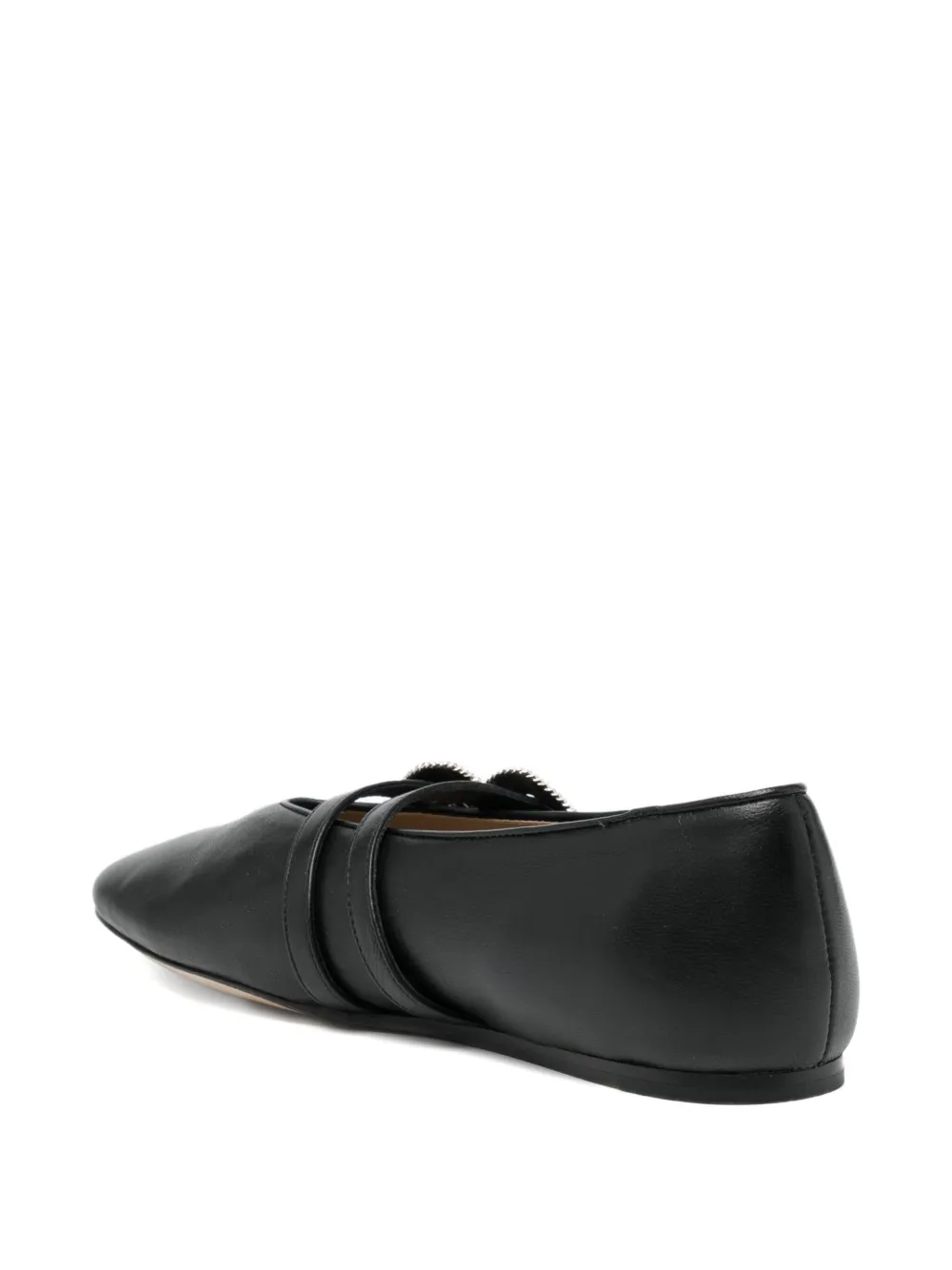 Le Monde Beryl Claudia Ballet Flats In Black