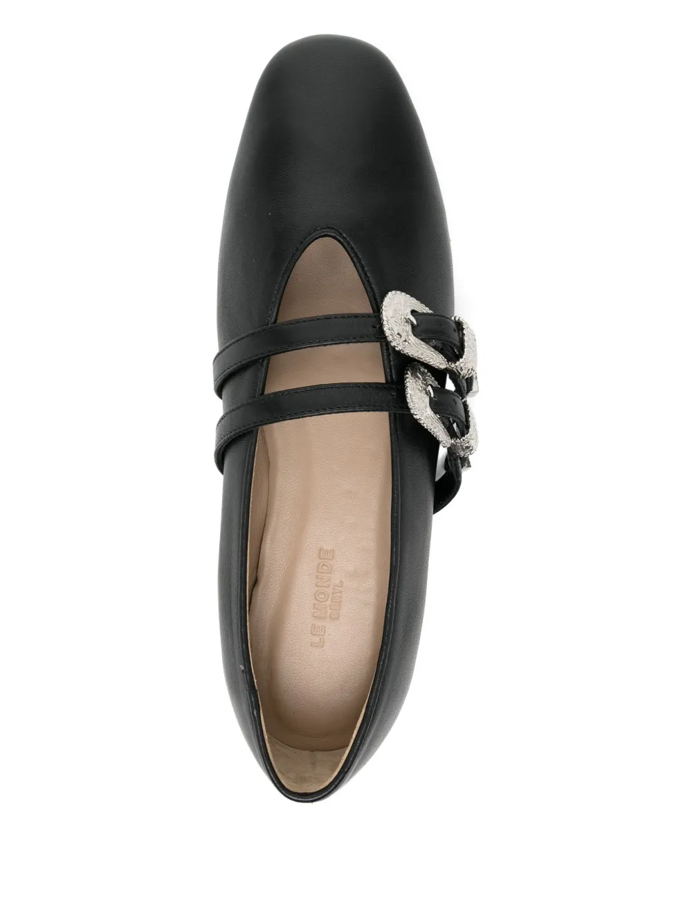 Le Monde Beryl Claudia Ballet Flats In Black