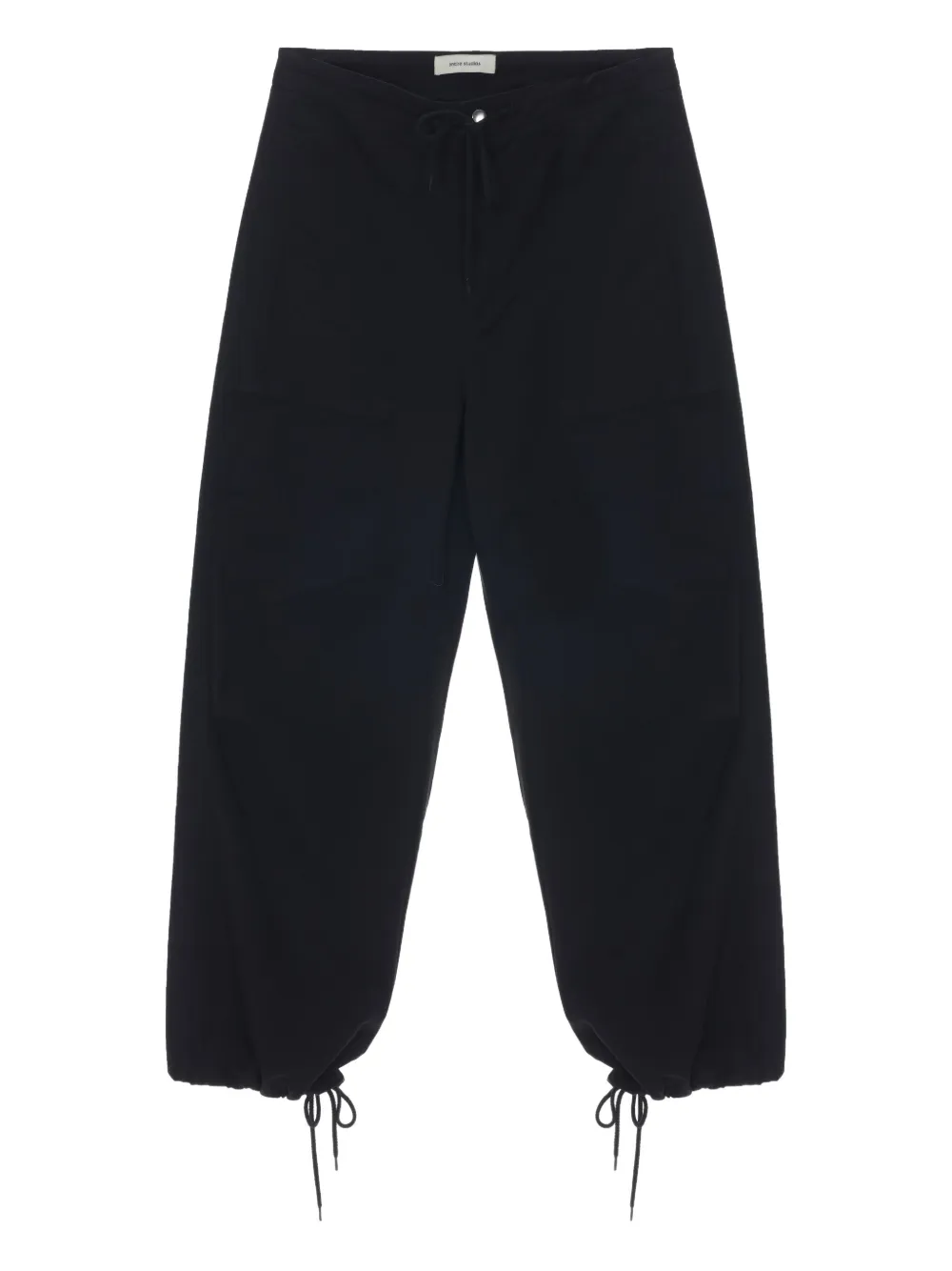ENTIRE STUDIOS Calça cargo com ajuste no cós | Preto | Image 1