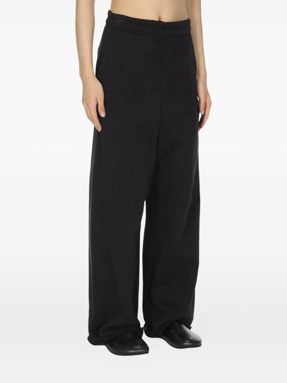 Entire Studios Organic-cotton Pants In Black