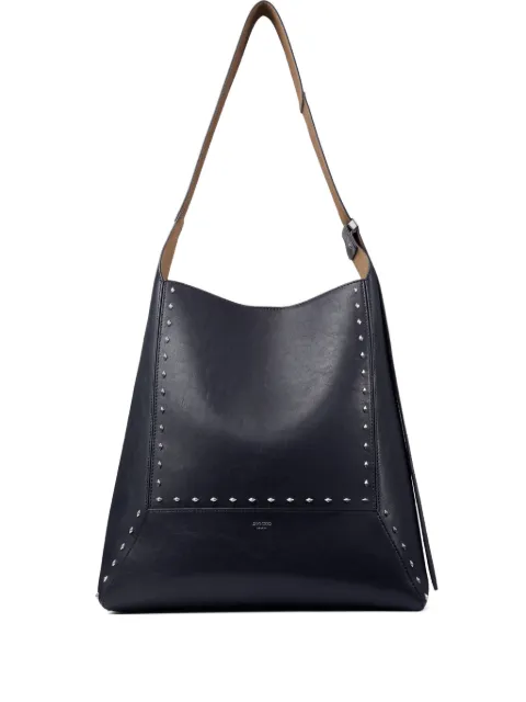 Jimmy Choo Diamond レザーショルダーバッグ L