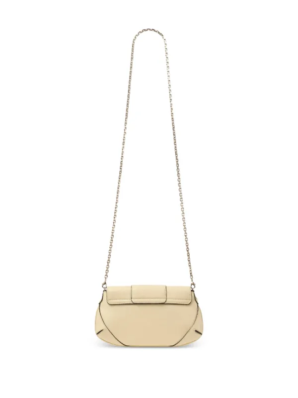 Jimmy Choo Bar Leather Shoulder Bag | Neutrals | FARFETCH