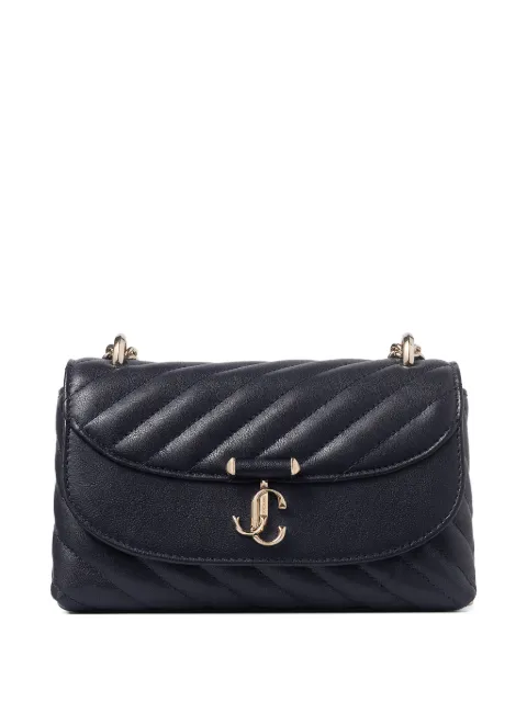 Jimmy Choo Curve quilted logo-plaque cross-body bag