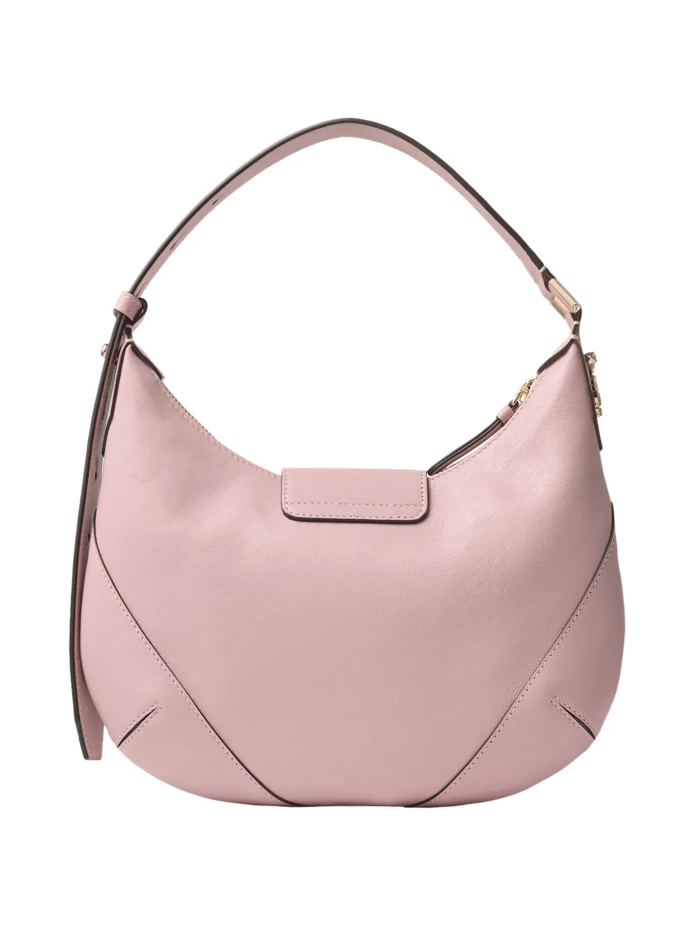 Jimmy Choo small Bar logo shoulder bag - Roze