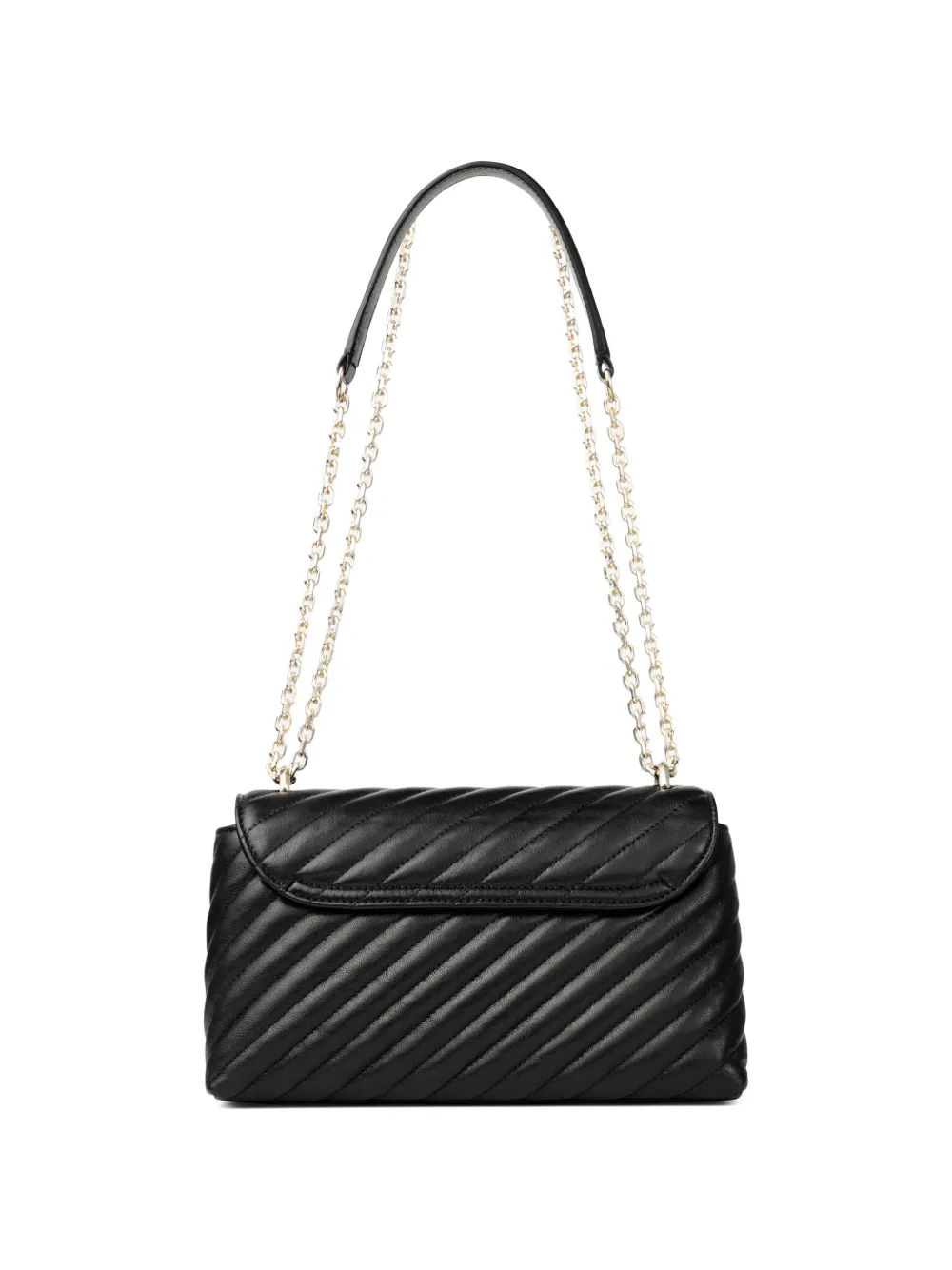  Jimmy Choo Curve Logo-plaque Cross-body Bag - Black 