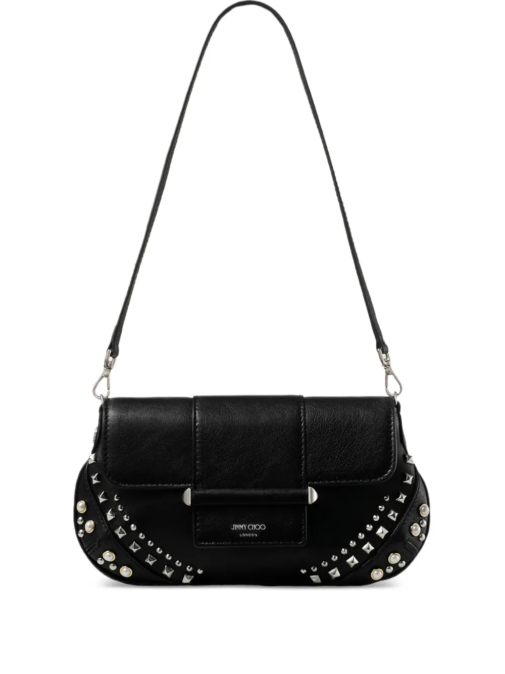 Jimmy Choo mini sac à détails de clous | noir | Image 1