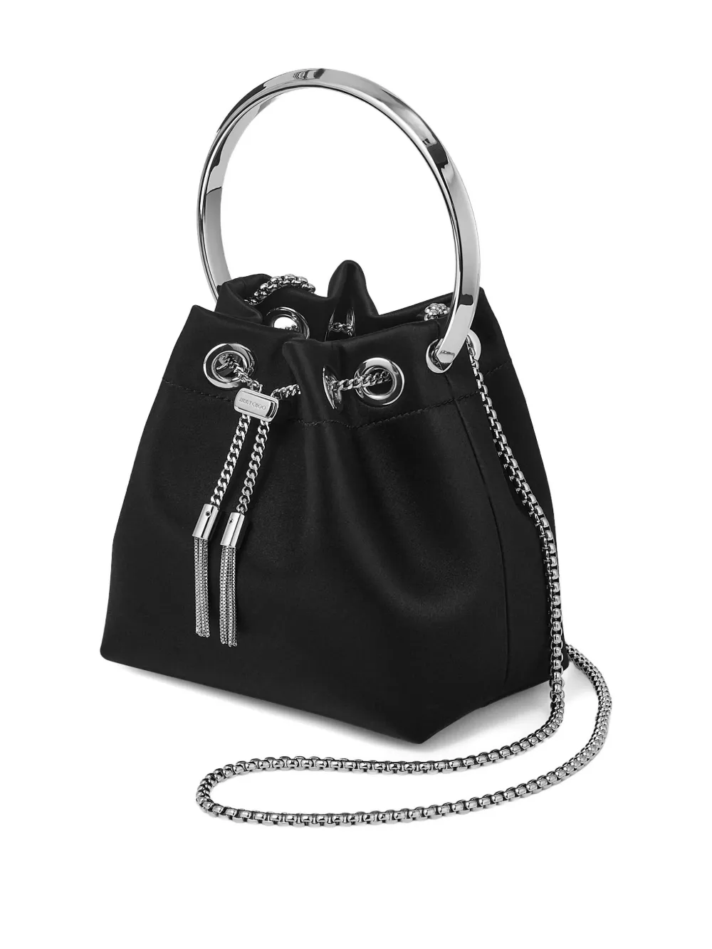 Jimmy Choo Bon Bon Mini Bag In Black
