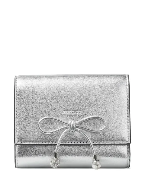 Jimmy Choo Marinda bow-detail wallet