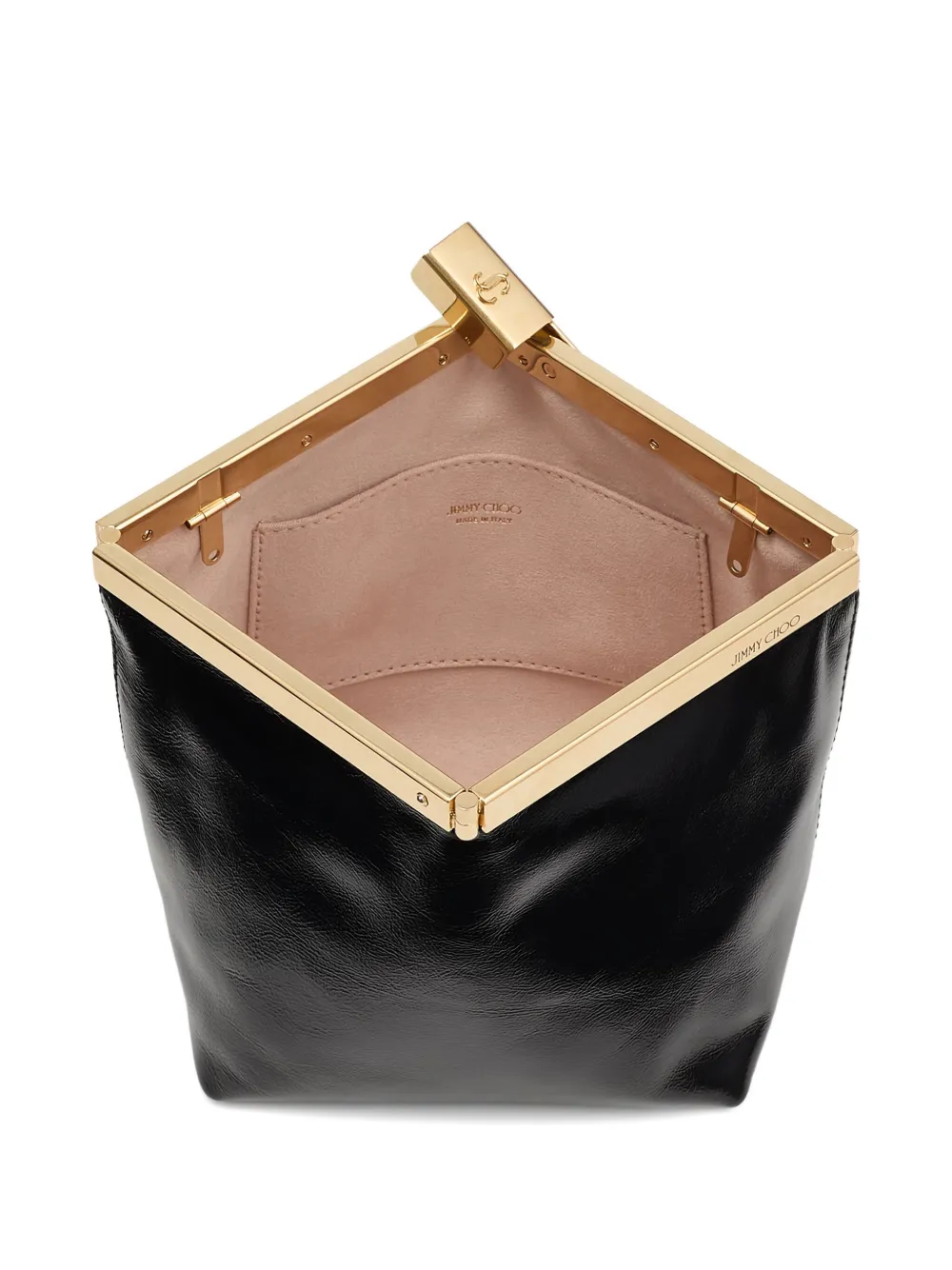 Jimmy Choo Ganache clutch Zwart