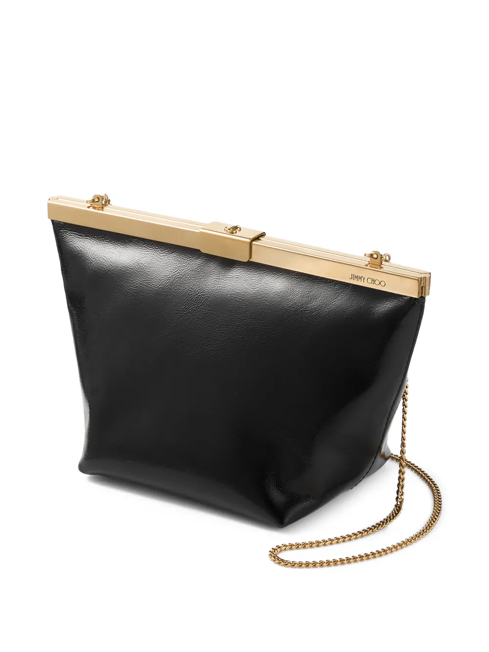  Jimmy Choo Ganache Clutch Bag - Black 