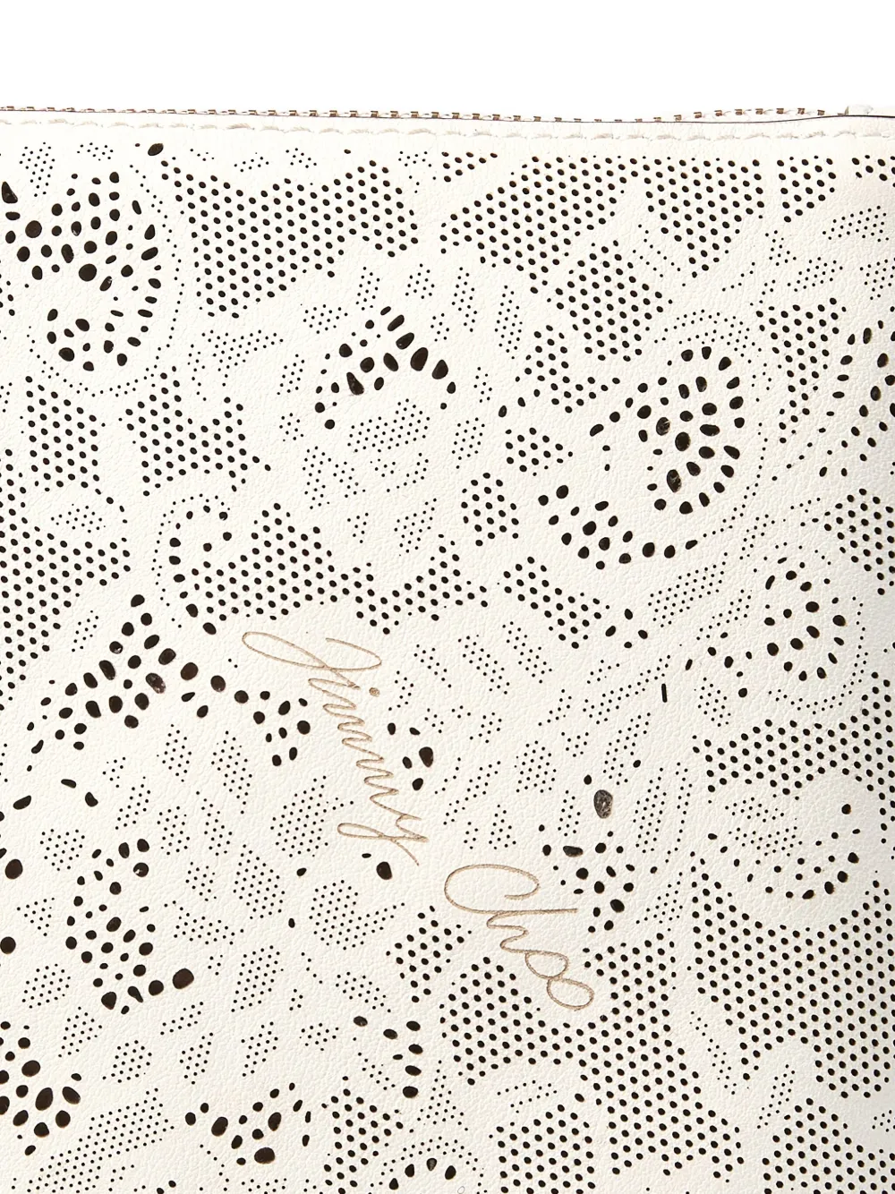 Jimmy Choo Portemonnee met rits Wit