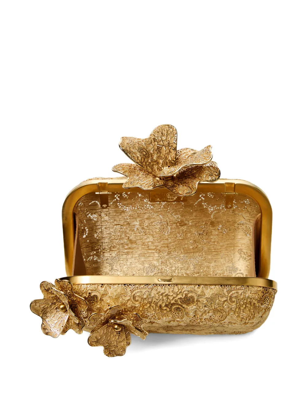Jimmy Choo Cloud clutch Goud