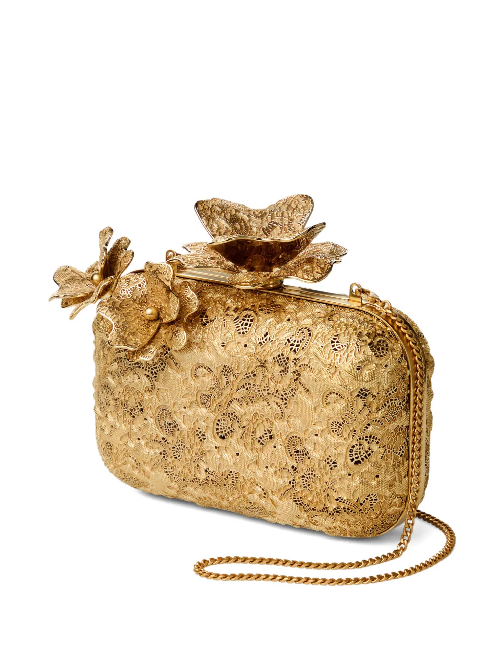 Jimmy Choo Cloud clutch Goud