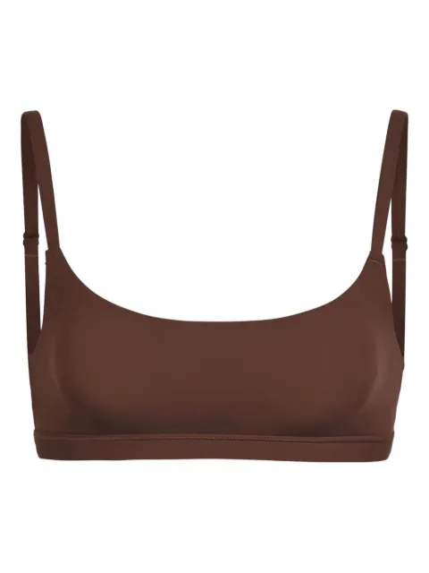 Skims adjustable-straps scoop-neck bralette