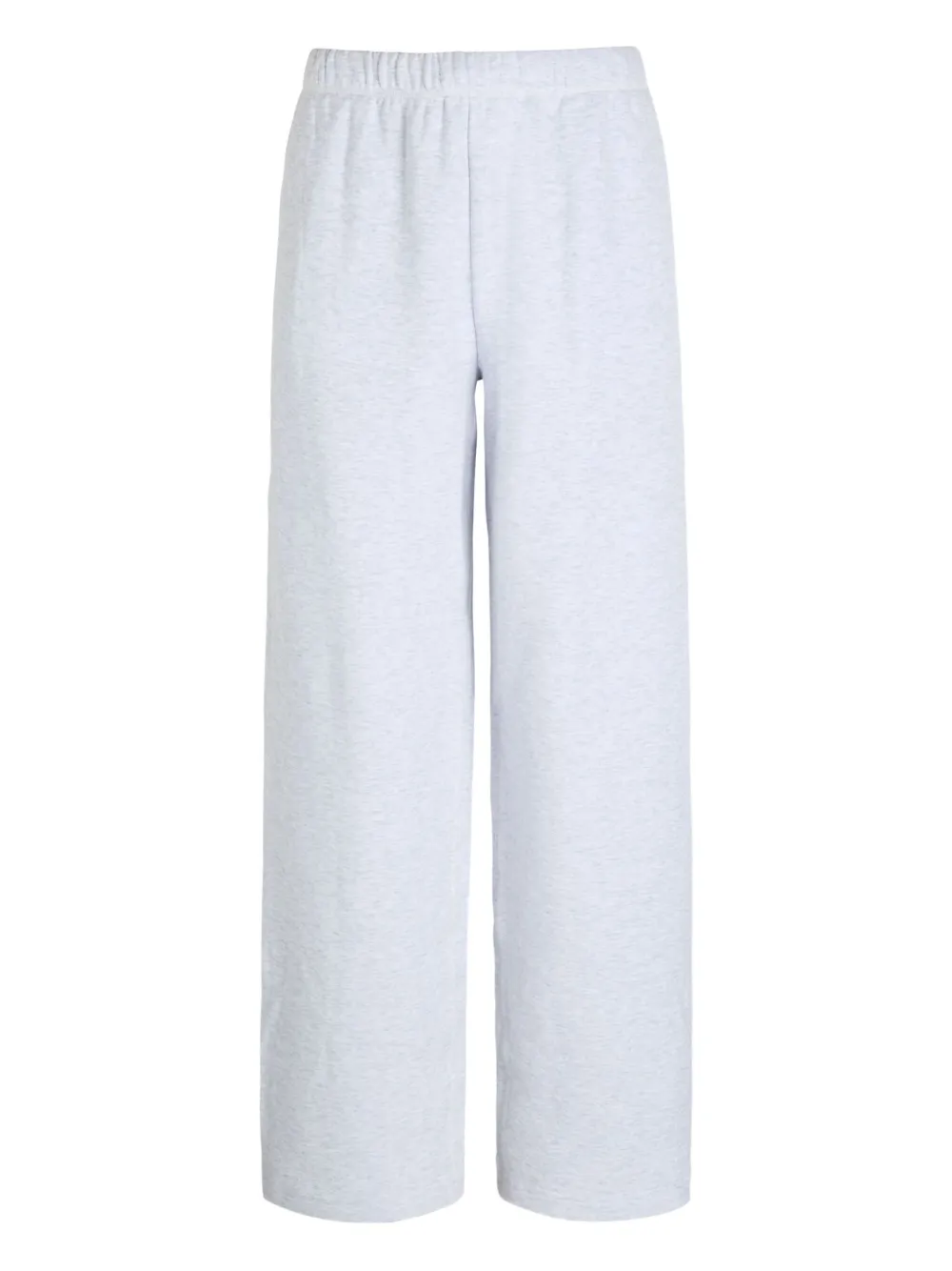 Skims Embossed Logo Trousers In Gray