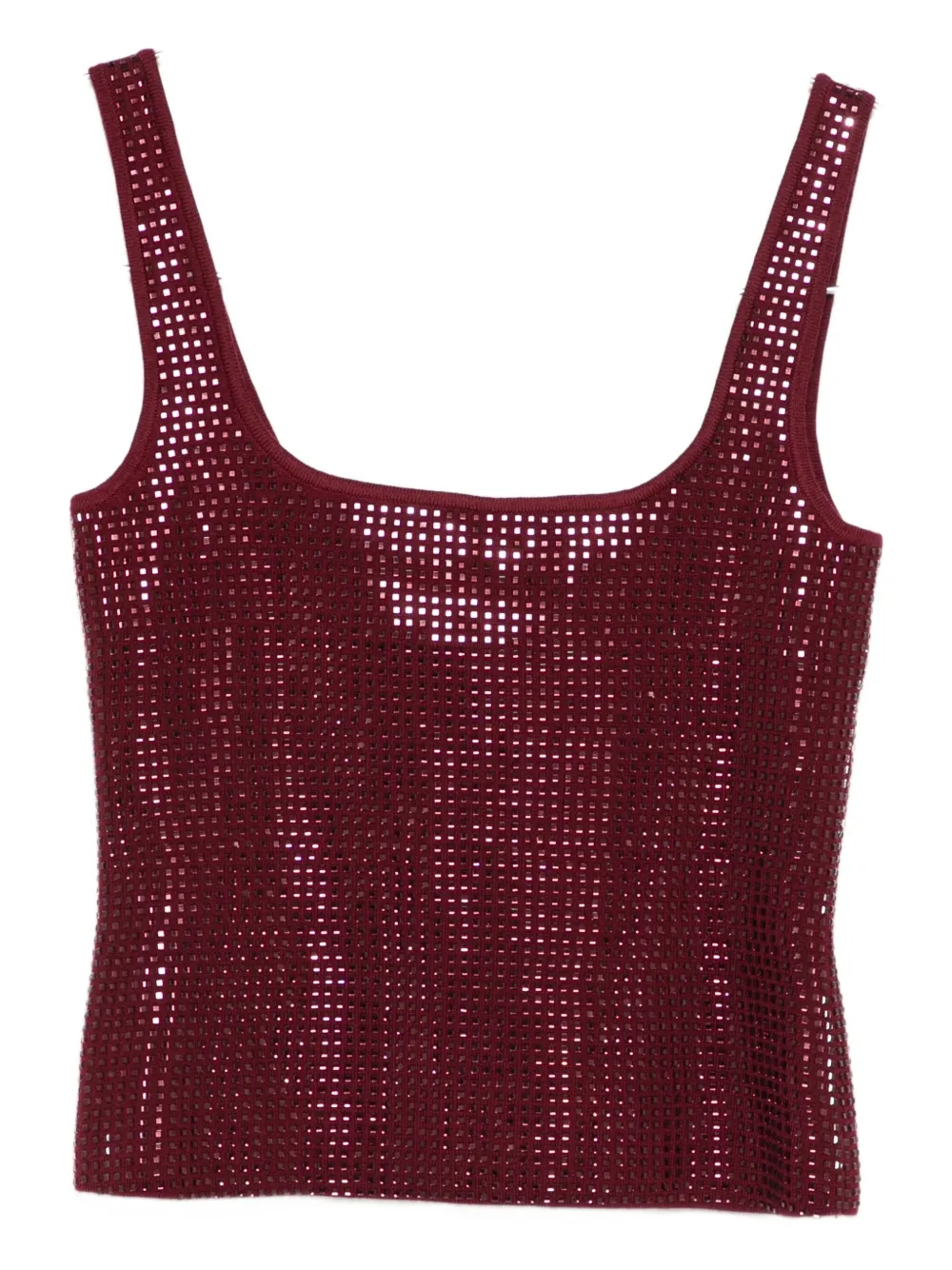 Retroféte Marzia Embellished Top Port In Red