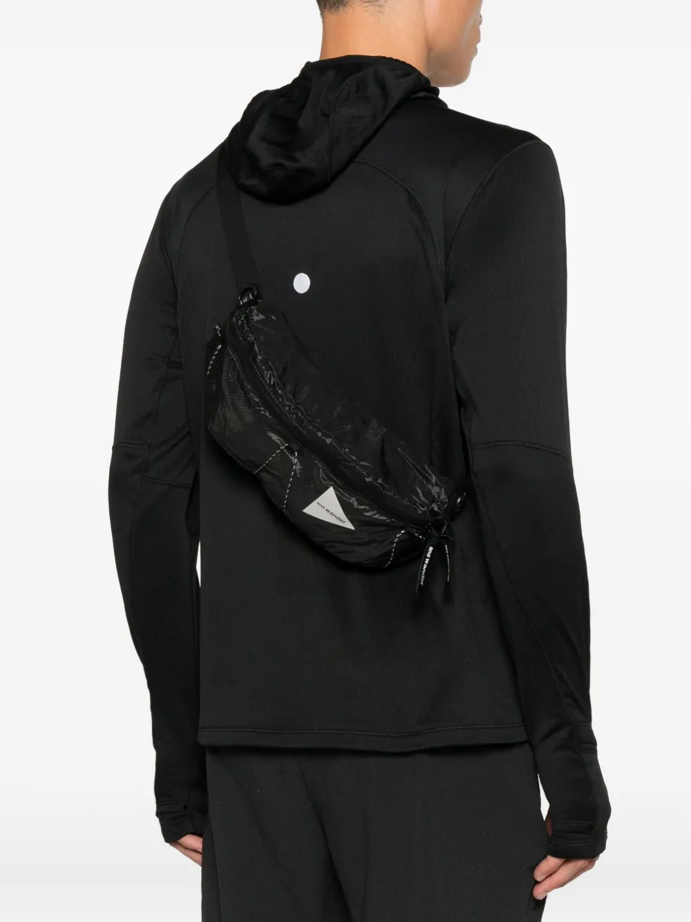 And Wander Sil belt bag - Zwart