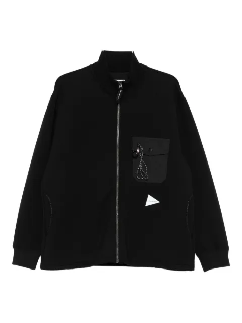 and Wander zip-up sweatshirt