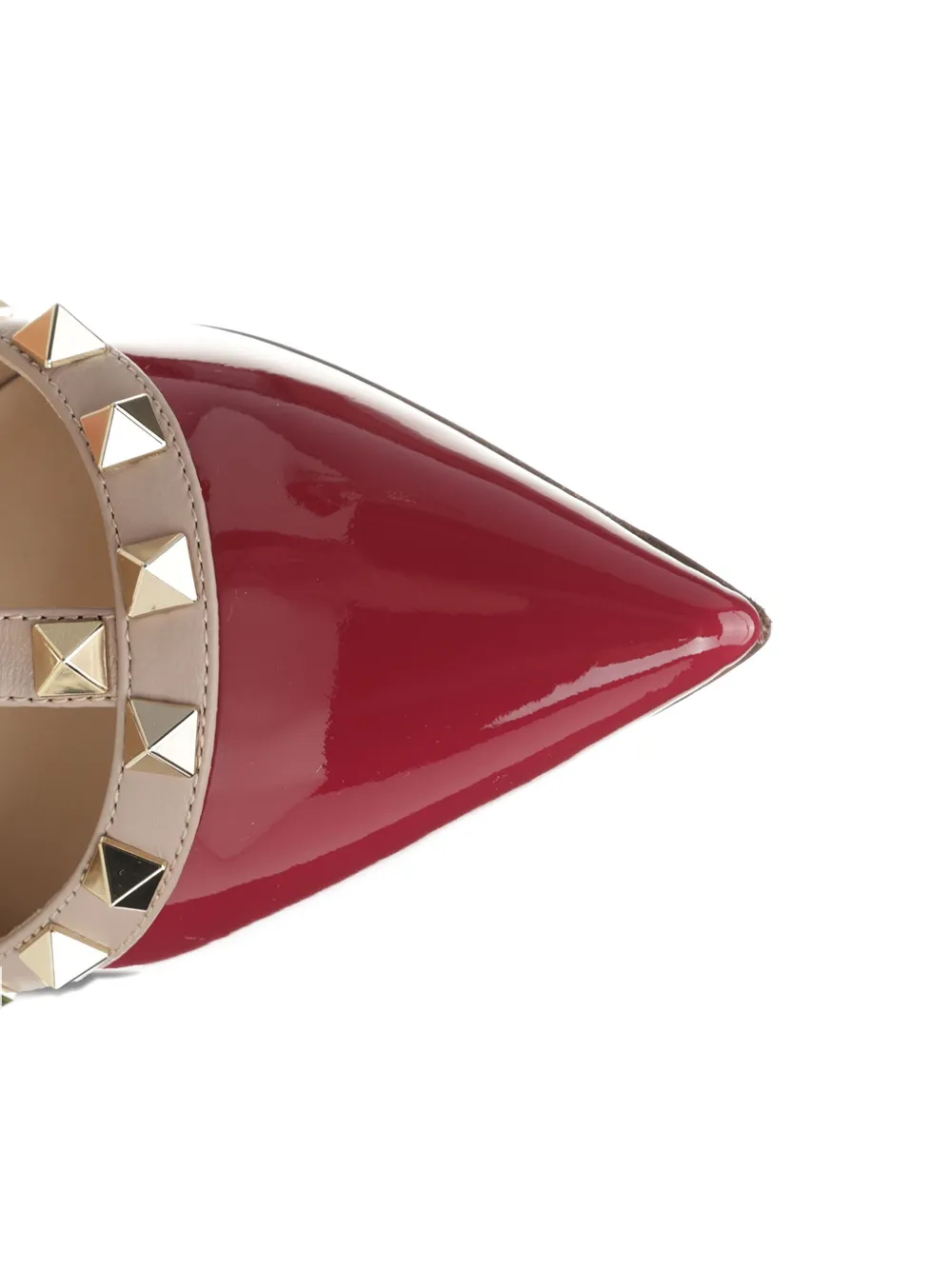 Valentino 100mm Rockstud Caged Pumps In Multi